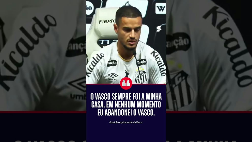 Coutinho reafirma vínculo com o Vasco e esclarece saída do clube