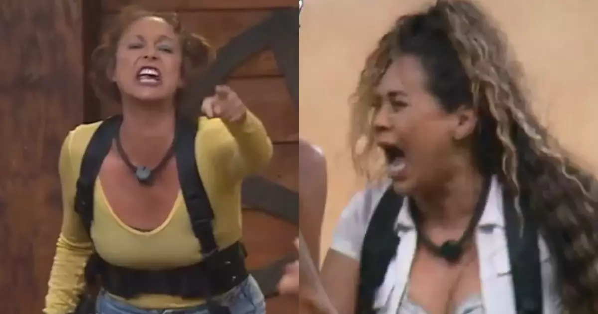 Darlin e Giovanna protagonizam confronto tenso em a Fazenda 18