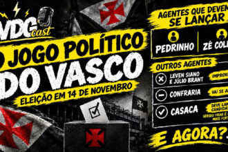 Eleição do Vasco define rumos políticos com Pedrinho confirmado na disputa