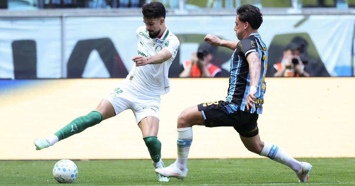 Empate entre Grêmio e Palmeiras mantém Botafogo distante da zona de rebaixamento