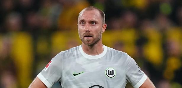 Eriksen prioriza a família e rescinde contrato com Wolfsburg após novo susto em campo