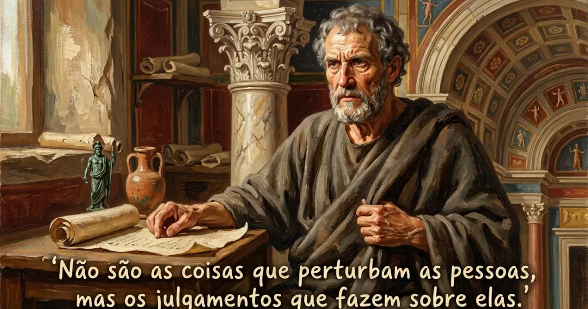 Estoicismo e a origem da angústia: como o julgamento molda a nossa realidade