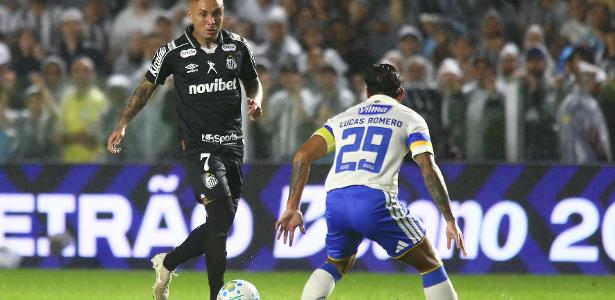Everton Cebolinha celebra estreia pelo Santos e projeta evolução na temporada