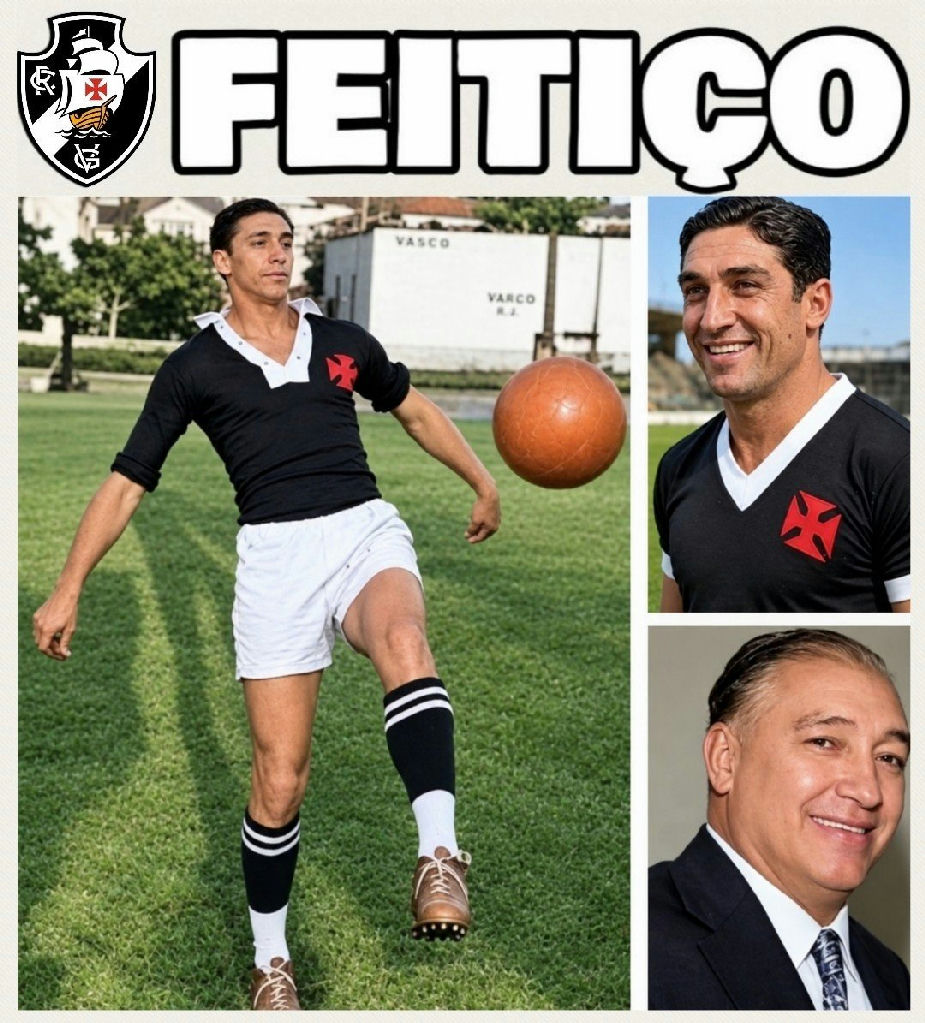 Feitiço: o legado do artilheiro que marcou época no Vasco