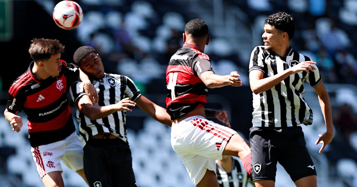 Flamengo supera Botafogo no Nilton Santos pelo Campeonato Carioca Sub-20