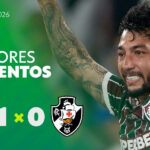 Fluminense vence o Vasco por 1 a 0 em duelo decisivo pelo Brasileirão 2026