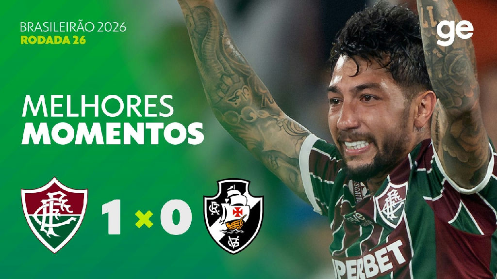 Fluminense vence o Vasco por 1 a 0 em duelo decisivo pelo Brasileirão 2026