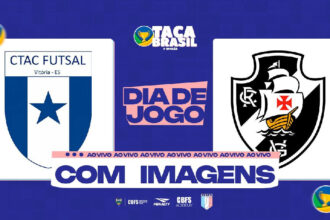 Futsal brasileiro marca estreia do Vasco contra o CTAC na Taça Brasil