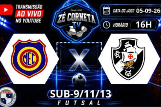 Futsal de base movimenta o dia com confrontos entre Madureira e Vasco