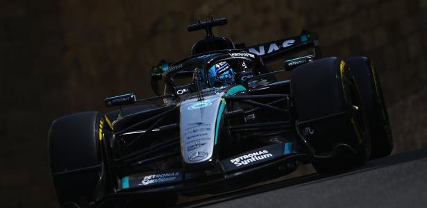 George Russell conquista pole position no GP do Azerbaijão com volta dominante