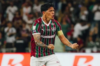 Germán Cano apresenta evolução física em tratamento no Fluminense