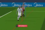 Gol anulado do Grêmio contra o Botafogo teve impedimento de apenas um centímetro
