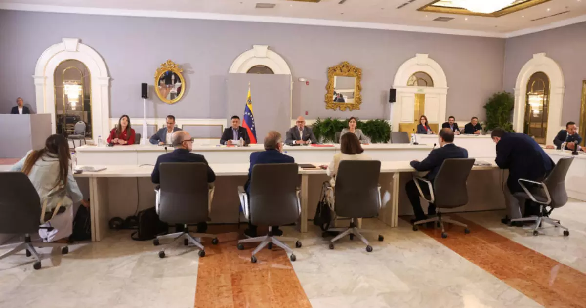 Governo e oposição da Venezuela retomam diálogo em meio a tensões políticas