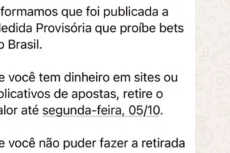 Governo federal proíbe apostas esportivas e estabelece prazo para resgate de saldos
