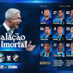 Grêmio define time titular para confronto decisivo contra o Vasco