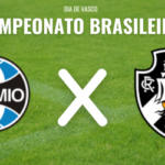 Grêmio e Vasco se enfrentam pelo Campeonato Brasileiro com transmissão ao vivo
