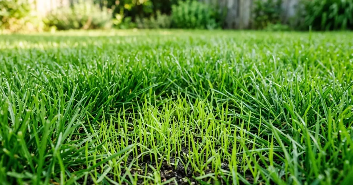 Guia prático para renovar o gramado no outono e garantir um jardim denso