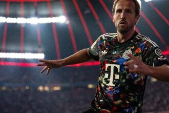 Harry Kane faz história em goleada avassaladora do Bayern de Munique