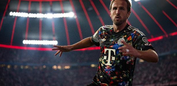 Harry Kane faz história em goleada avassaladora do Bayern de Munique