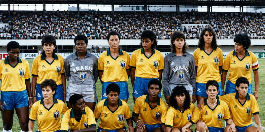 História do futebol feminino brasileiro é celebrada no desfile de 7 de setembro em Brasília