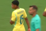 Huguinho participa de goleada da Seleção Brasileira sub-20 na Espanha