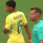 Huguinho participa de goleada da Seleção Brasileira sub-20 na Espanha