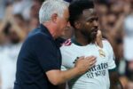 José Mourinho exalta evolução física de Vini Jr. no Real Madrid