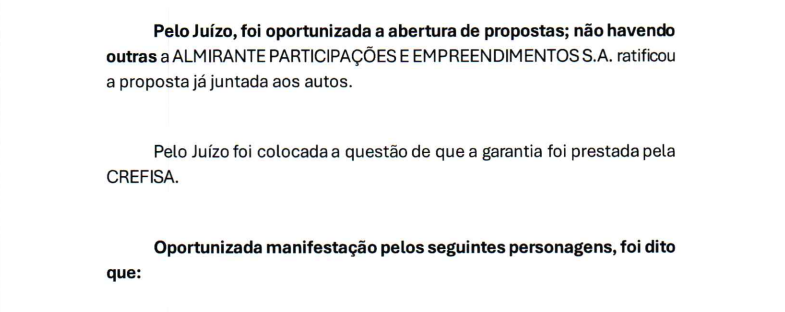 Justiça homologa proposta da Almirante Participações para aquisição da SAF do Vasco