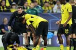 Konstantinos Karetsas sofre mal-estar e preocupa Borussia Dortmund na Champions League