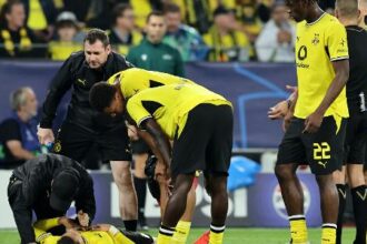 Konstantinos Karetsas sofre mal-estar e preocupa Borussia Dortmund na Champions League