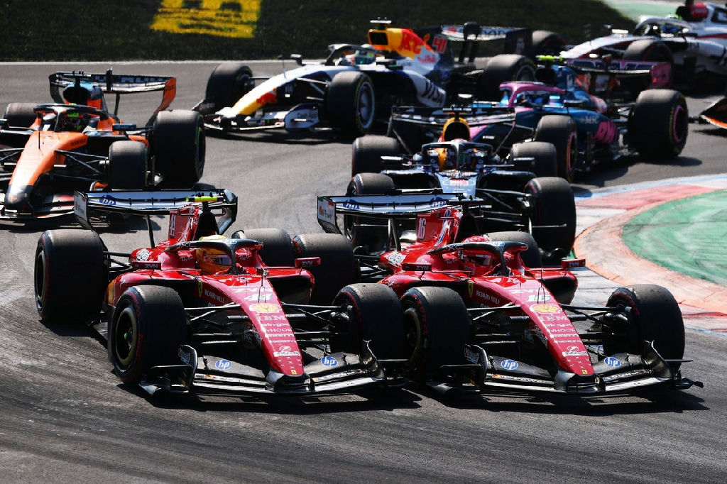 Leclerc assume erro em disputa com Hamilton no GP da Itália de Fórmula 1