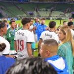 Leila Pereira aplaude elenco do Vasco após conquista do Brasileiro Sub-20