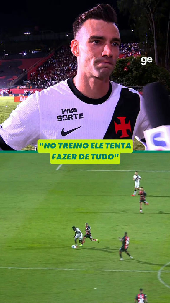 Léo Jardim destaca evolução e faro de gol de Andrés Gómez no Vasco