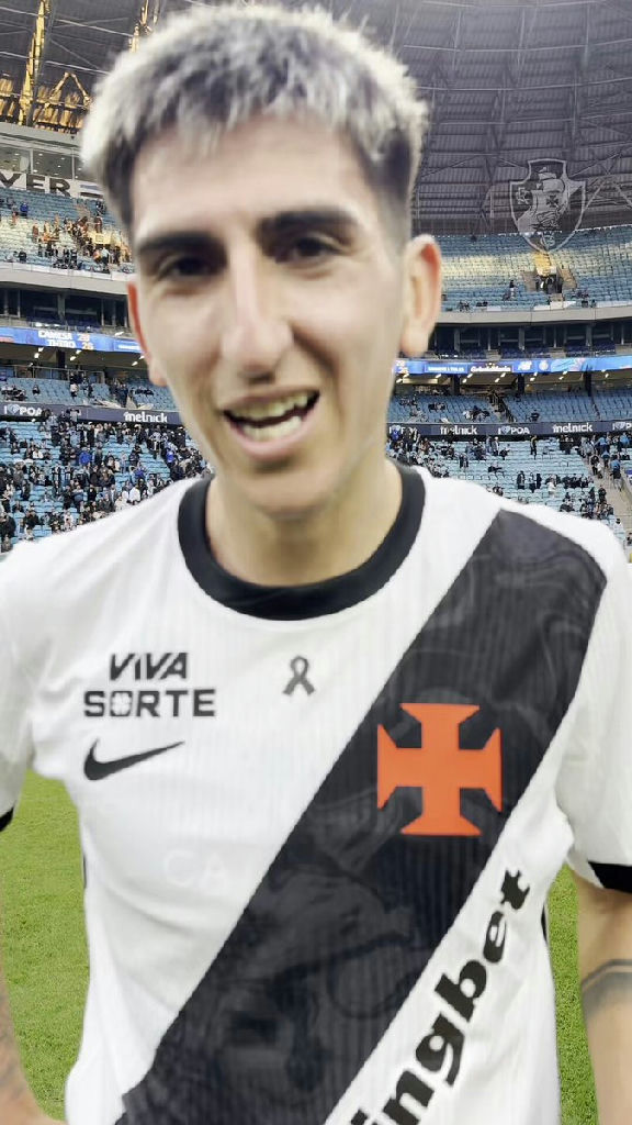 Lescano celebra estreia vitoriosa do Vasco contra o Grêmio