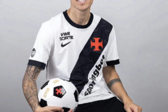 Lescano define numeração e vestirá a camisa 22 no Vasco da Gama