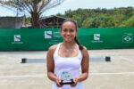 Leyla Britez celebra conquista inédita no torneio W15 de São Luís