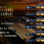 Liga Nacional de Futevôlei movimenta a Vila Olímpica de Mesquita com a 5ª rodada