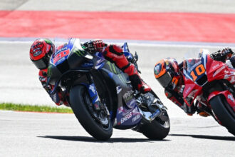 Luca Marini relata susto com detrito atingindo o peito durante GP da Áustria
