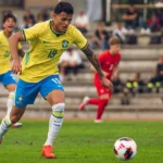 Lucas Emanuel atua em goleada da Seleção Brasileira sub-17 na Suíça