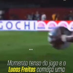 Lucas Freitas protagoniza queda inusitada durante duelo entre Vasco e Vitória