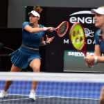 Luísa Stefani celebra vitória na estreia do SP Open em São Paulo