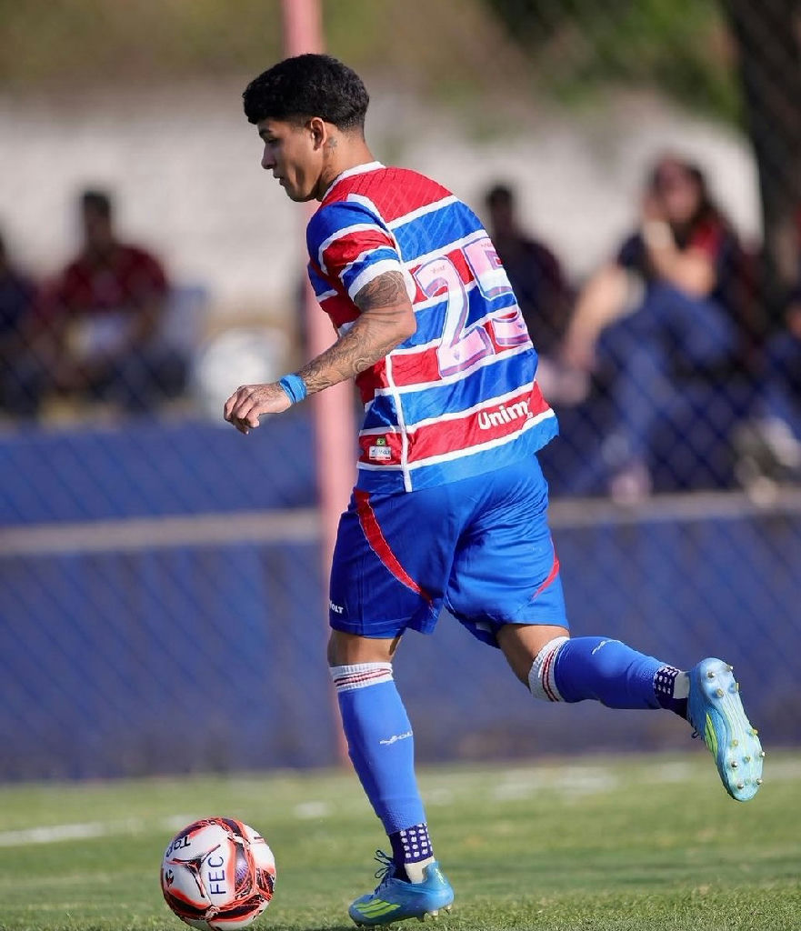 Luiz Lócio faz estreia pelo Sub-20 do Fortaleza após empréstimo do Vasco