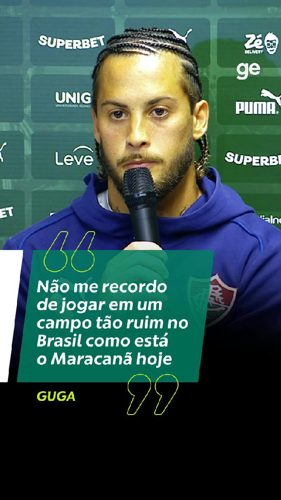 Maracanã enfrenta críticas severas de Guga sobre condições do gramado