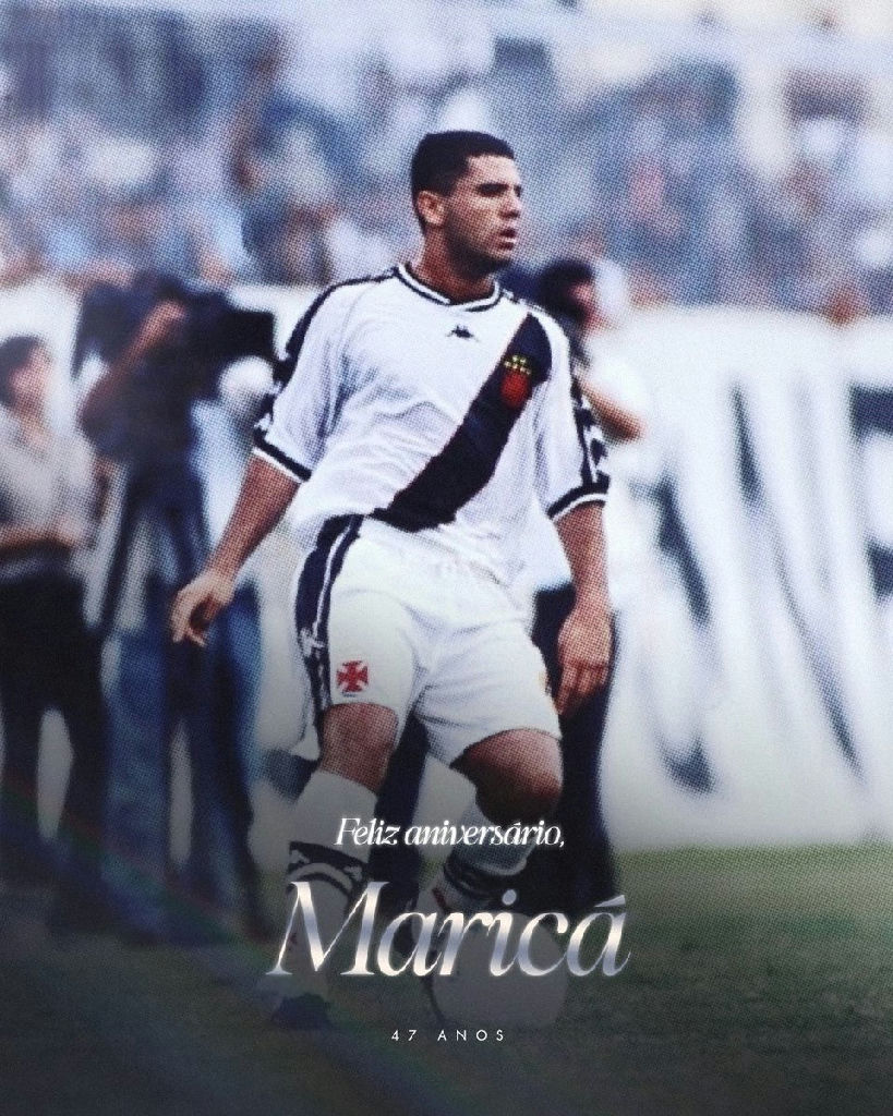Maricá celebra 47 anos com trajetória vitoriosa no Vasco da Gama