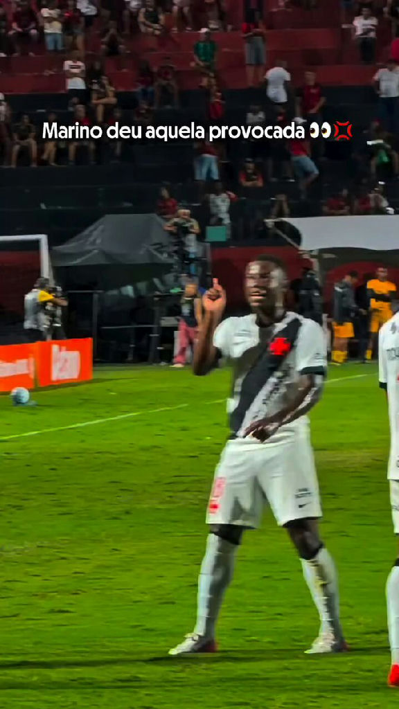 Marino reage a provocações de Matheuzinho e torcida do Vitória em campo
