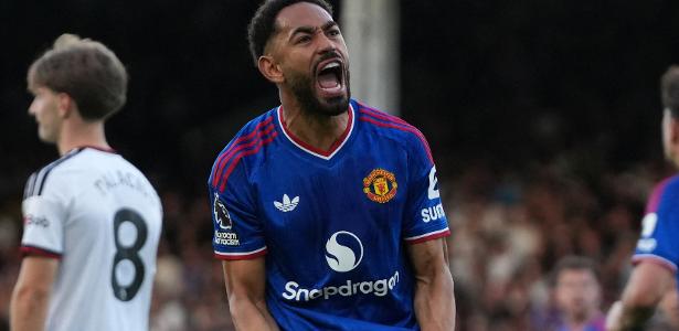 Matheus Cunha marca primeiro gol na Premier League e evita derrota do Manchester United