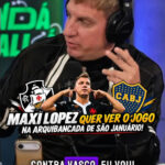 Maxi López planeja retorno a São Januário para acompanhar duelo do Vasco