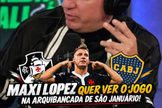 Maxi López planeja retorno a São Januário para acompanhar duelo do Vasco