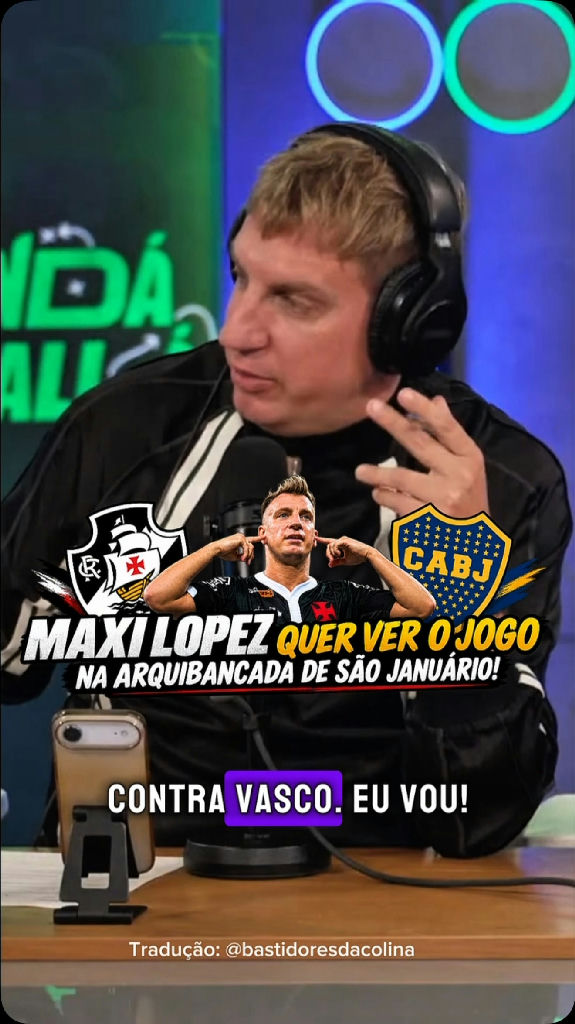 Maxi López planeja retorno a São Januário para acompanhar duelo do Vasco