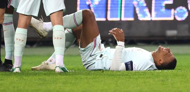 Mbappé sofre lesão no joelho e desfalca seleção francesa na Liga das Nações